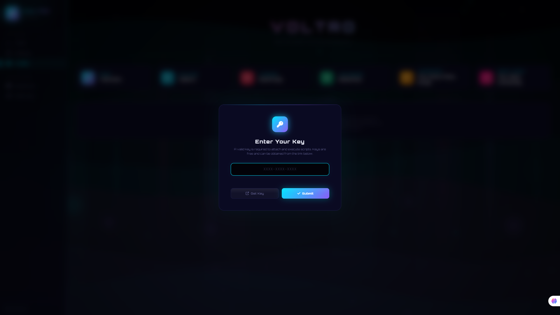 Pixel key screen
